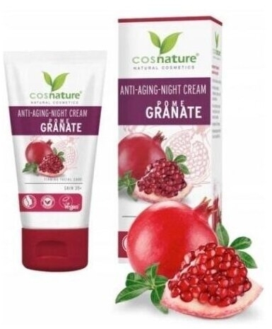 COSNATURE Naturalny ujędrniający krem na noc z owocem granatu 50 ml