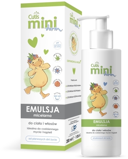 CUTIS MINI derm Emulsja micelarna 200 ml