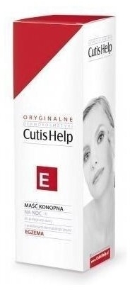 CUTISHELP EGZEMA maść konopna noc 100 ml