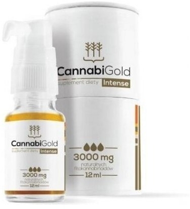 CannabiGold Intense 3000mg olej 12 ml