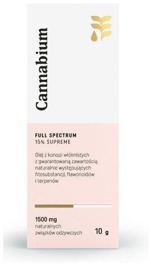 Cannabium Full Spectrum 15% krople 10 g
