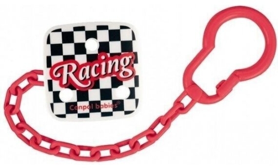 Canpol Babies Łańcuszek do smoczka uspokajającego Racing 2/435 1 sztuka