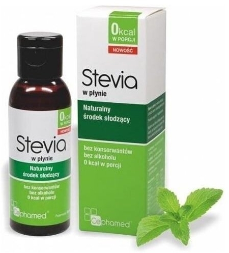 Cephamed Stevia W Płynie Naturalny Środek Słodzący 55 ml