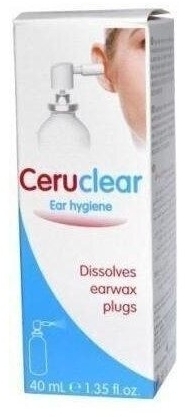 Ceruclear spray do uszu płyn 40 ml