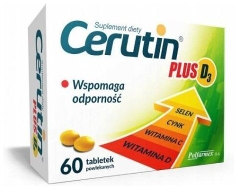 Cerutin Plus D3 60 tabletek