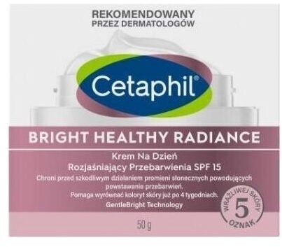 Cetaphil Bright Healthy Radiance Krem na dzień SPF15 rozjaśniający przebarwienia 50 g