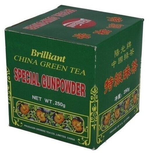 Chińska herbata zielona Brilliant Special Gunpowder 250g