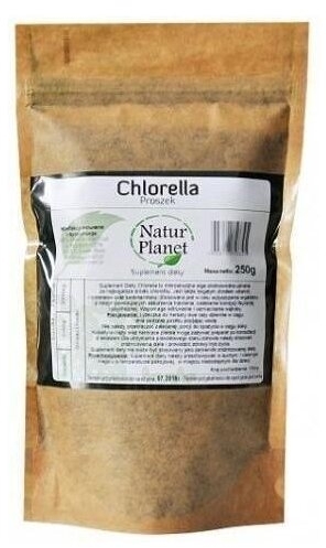 Chlorella Natur Planet proszek 250 g