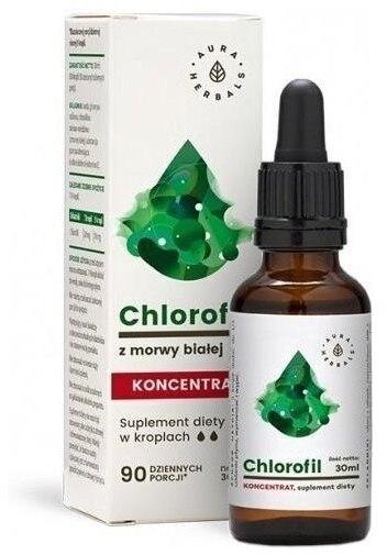 Chlorofil z morwy białej AURA HERBALS 30 ml