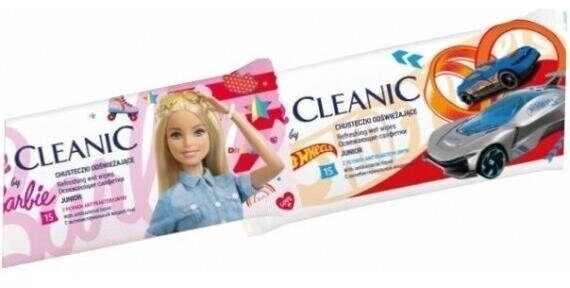 Cleanic Junior chusteczki 15 sztuk