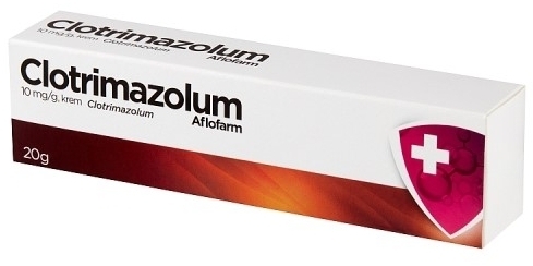 Clotrimazolum Aflofarm krem 0,01 g/g 20 g