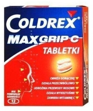 Coldrex MaxGrip C 12 tabletek
