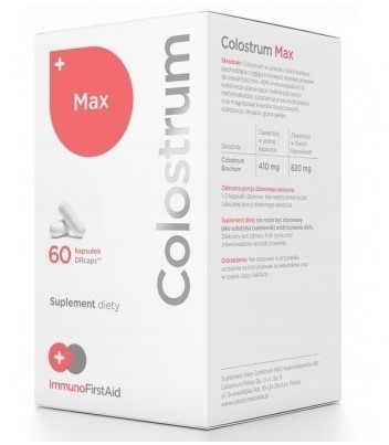 Colostrum Max 60 kapsułek