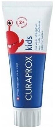 Curaprox kids Pasta do zębów truskawkowa 950ppm z fluorem 60ml