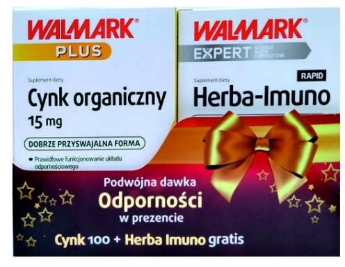 Cynk 100 tabletek + Herba-Imuno Rapid 30 tabletek
