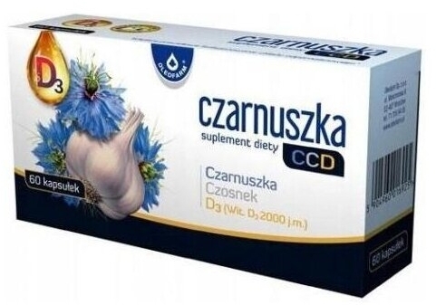 Czarnuszka CCD 60 kapsułek
