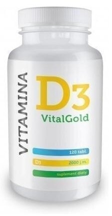 D3 VitalGold 120 tabetek