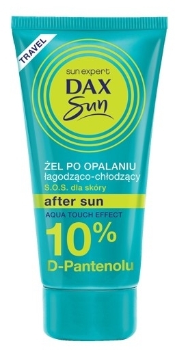 DAX SUN TRAVEL Żel chłodząco-łagodzący po opalaniu 10% D-Panthenol 50 ml