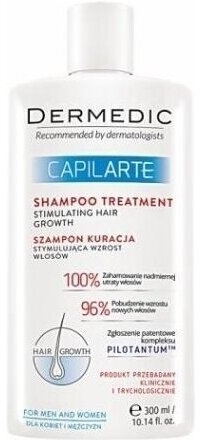 DERMEDIC CAPILARTE Szampon kuracja stymulująca wzrost włosów 300 ml
