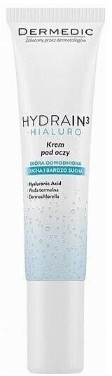 DERMEDIC HYDRAIN 3 HIALURO Krem pod oczy 15 g