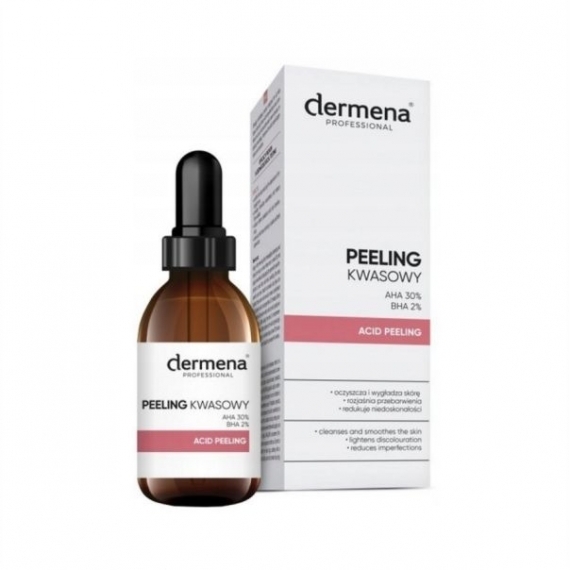 DERMENA PROFESSIONAL Peeling kwasowy AHA 30% BHA 2% 20 ml