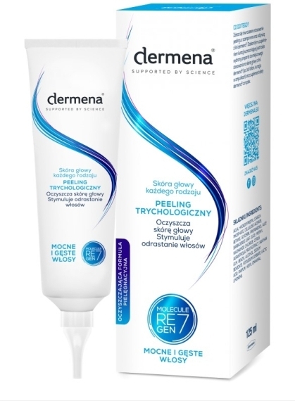 DERMENA Peeling trychologiczny Skóra głowy każdego rodzaju 125 ml