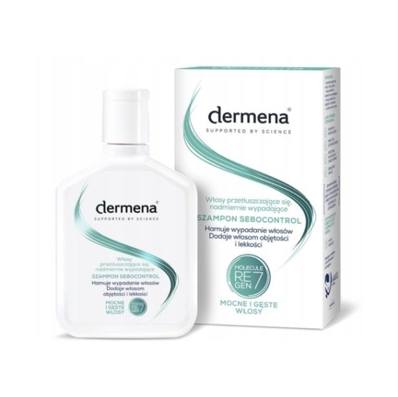 DERMENA Szampon Sebocontrol włosy przetłuszczające się 200 ml