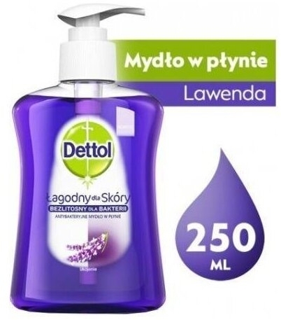 DETTOL Antybakteryjne Mydło Ukojenie Pompka 250ml