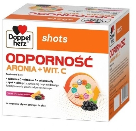 DOPPELHERZ SHOTS ODPORNOŚĆ 20x20 ampułek