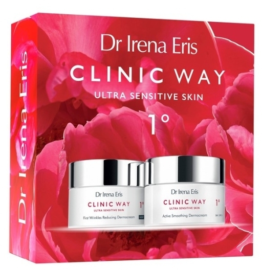 DR IRENA ERIS CLINIC WAY ULTRA SENSITIVE SKIN Zestaw 1° Dermokrem na dzień + Dermokrem na noc