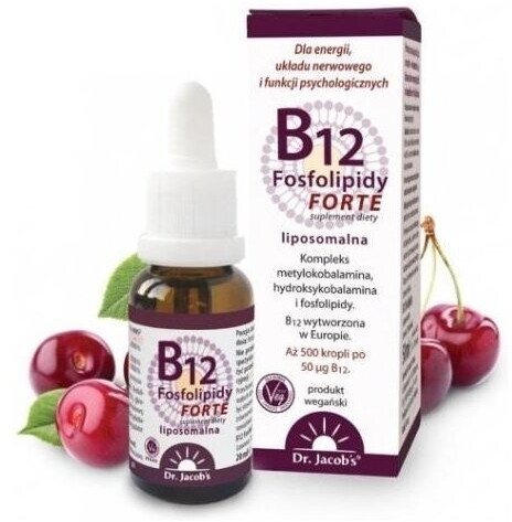 DR JACOBS B12 Fosfolipidy forte 20 ml