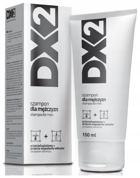 DX2 Szampon przeciwłupieżowy dla mężczyzn 150 ml