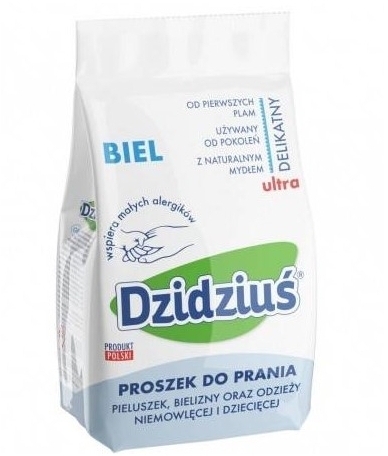 DZIDZIUŚ Proszek do prania biel 1,5 kg