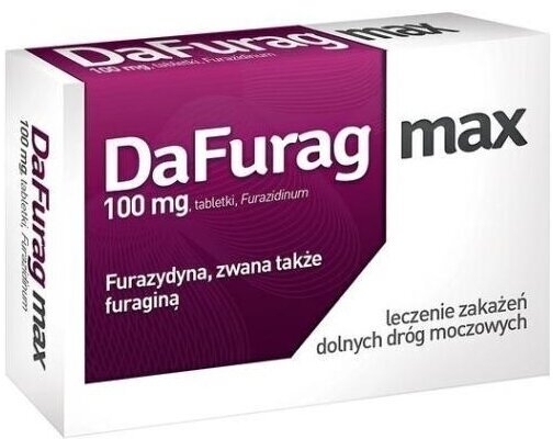 DaFurag Max 100 mg 15 tabletek