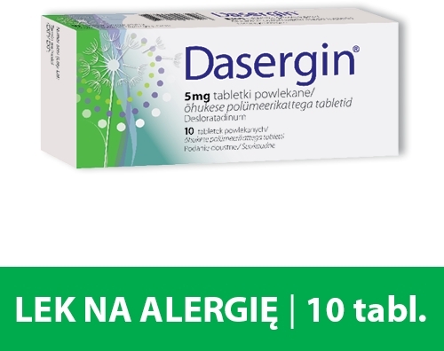 Dasergin 5 mg 10 tabletek