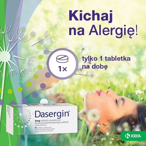 Dasergin 5 mg 10 tabletek