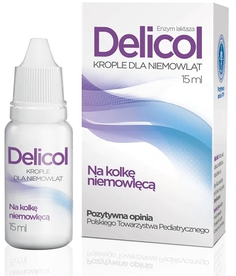 Delicol Krople Na Kolkę Niemowlęcą 15 ml