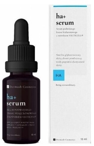 Dermash HA+ Serum podwójnego kwasu hialuronowego 15 ml