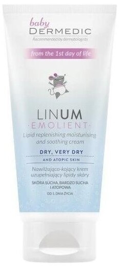 Dermedic Baby Linum Emolient Krem Nawilżająco-Kojący 100ml