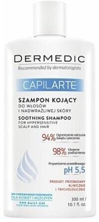 Dermedic Capilarte Szampon Kojący Do Włosów i Nadwrażliwej Skóry 300ml