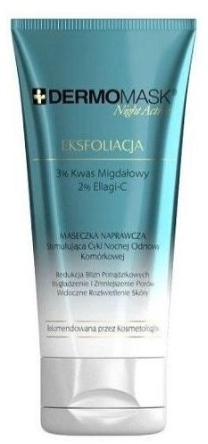 Dermomask Night Eksfoliacja maseczka naprawcza na noc 30ml