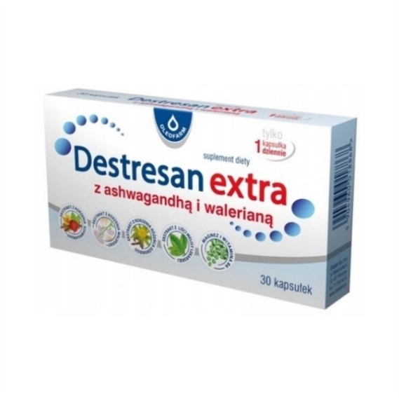 Destresan extra ashwagandhą i walerianą 30 kapsułek
