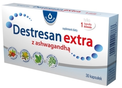 Destresan extra z ashwagandhą 30 kapsułek