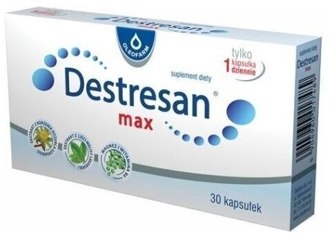 Destresan max 30 kaps.