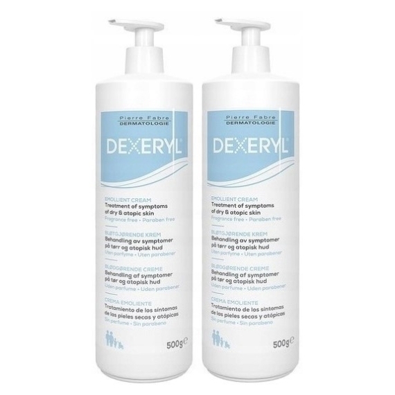 Dexeryl Emolient Krem 500 g Wielopak x2