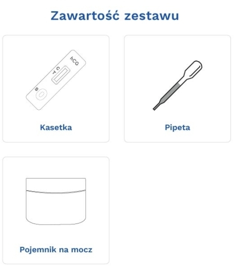 Diather TEST CIĄŻOWY płytkowy FHC-102H 1 sztuka