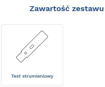 Diather TEST CIĄŻOWY strumieniowy FHC-103H 1 sztuka