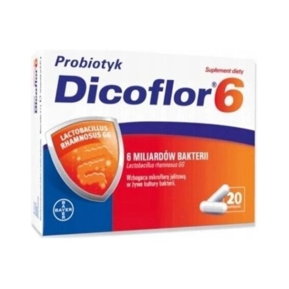Dicoflor baby krople 5 ml + Dicoflor6 20 kapsułek
