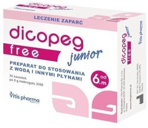 Dicopeg Junior Free proszek 30 saszetek