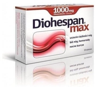 Diohespan Max 1000 mg 30 tabletek